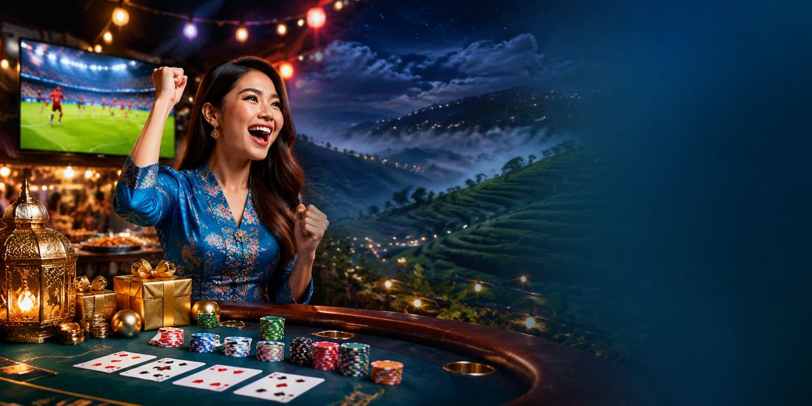 Pemain Malaysia menikmati kasino langsung baccarat di latoto dengan baju kurung